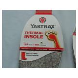 YakTrax Thermal Insole - One Size Fits Most  - 3 Sets