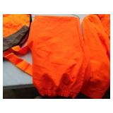 Mixed Lot of Blaze Orange Hunting Gear