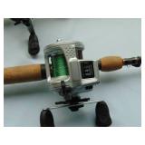 Set 2 QX 36 Performance Series Graphite Rod 7ft with Daiwa Accudepth Line Counter Reel