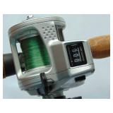 Set 2 QX 36 Performance Series Graphite Rod 7ft with Daiwa Accudepth Line Counter Reel