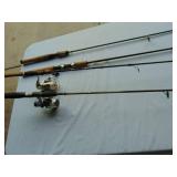 Mixed Lot of Rod and Reel Combos and Fishing Rods