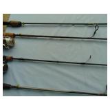 Mixed Lot of Rod and Reel Combos and Fishing Rods