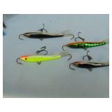 Mixed Lot of 4 - Rapala Jigging Raps