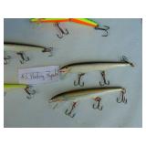 Mixed Lot of 5 - #1 Rapala floating Raps