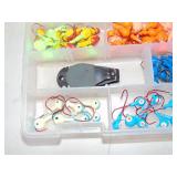 Mixed Lot of Assorted Jigs in Storage Tray