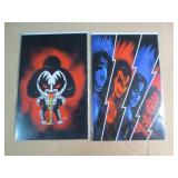 2 Kiss Comic Books Gene Simmons Dem...