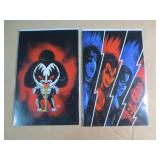 2 Kiss Comic Books Gene Simmons Dem...