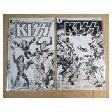 2 Dynamite #1 Kiss Comic Books Blac...