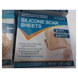 4 Vogsig Silicone Scar Sheets...