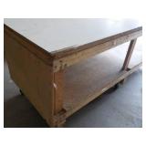 Shelving Unit on Wheels 97 x 36 x 3...