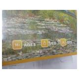 Bridge Over a Pond of Water Lilies ...