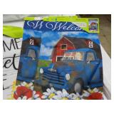 12 Yard Flags 11.5 x 18"...