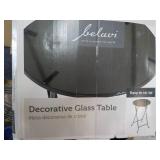 Belavi Glass Table...