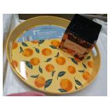 Serving Tray and String Lights...