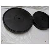 2 Plant Stands on Wheels...