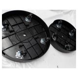 2 Plant Stands on Wheels...