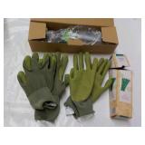 Garden Tools, ties and Gloves...