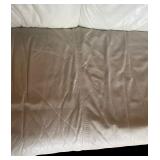 White Leather Loveseat Sofa with Padded Arms