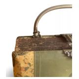 Antique Rotating Victorian Photo Album On Ornate Brass Stand - Includes a Harry Shepard Photograph from Early 1900