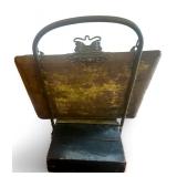 Antique Rotating Victorian Photo Album On Ornate Brass Stand - Includes a Harry Shepard Photograph from Early 1900