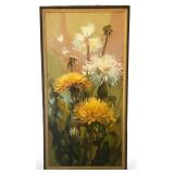 Rose Edin Framed Floral Oil Painting