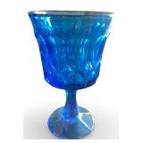 Noritake Perspective Blue 6.5" Goblets - Set of 11