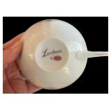 Large Sango Larchmont Japan Fine China Dinnerware Set with Cups and Serving Pieces