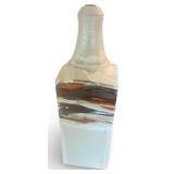 Handcrafted Ceramic Table Lamp with Earth Tone Glaze
