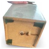 Handcrafted Ceramic Table Lamp with Earth Tone Glaze