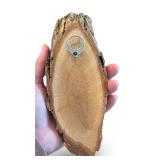 Vintage Wood & Stone Owl Decor