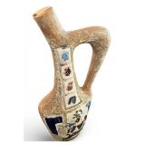 Garnier Egyptian Revival Pottery Decanter