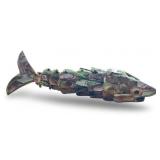 Vintage Abalone Fish Bottle Opener