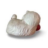 Vintage Ceramic Cat Figurine with Pink Yarn Ball