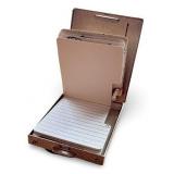 Vintage Mid Century Pocket-Sized Rolodex - Gold Tone Metal Case