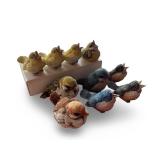 Vintage Ceramic Bird Figurines