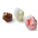 Vintage Hand Crafted Cat and Fist Shaped Candle Set