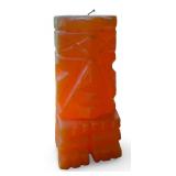 Vintage Handcrafted Orange Tiki Candle