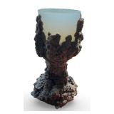 Set of 3 Vintage Hand Crafted Sand Casted Decorative Candles