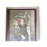 Vintage Hope Burne-Jones Lithograph Print Framed Under Glass