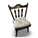 Wood Dining Table with 4 Chairs and Cushions