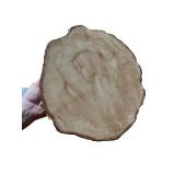 Vintage Ceramic Cookie Jar with Sleeping Gnome on Tree Stump