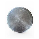 Vintage Hand-Etched Aluminum Serving Trays and Coasters Set