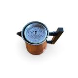 Vintage Copper Tea Kettle and Coffee Pot Set