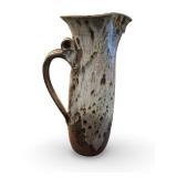Set of 3 Handcrafted Studio Pottery Pitchers