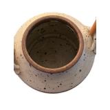 Stoneware Teapot with Matching Tray