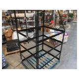 Adjustable Black Metal Frame Built to Fit Onto Pallets - Perfect for Projects Adjustable Black Metal Frame Built to Fit Onto Pallets - Perfect for Projects