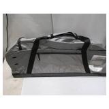 NEW Epoch Lacrosse Gear/Duffle Bag, Rip-Stop Hex Material, Vented Main Compartment, Spacious Design - Grey NEW Epoch Lacrosse Gear/Duffle Bag, Rip-Stop Hex Material, Vented Main Compartment, Spacious Design - Grey