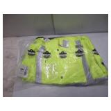 NEW Ergodyne GloWear 8386 Hi-Vis Shell Jacket - Type R, Class 3 - LIME - 3XL