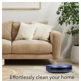 Dartwood Smart Robot Vacuum Cleaner - Wi-Fi Robot Vacuum and Mop for Easy Cleaning (Blue) - No Remote