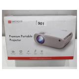Dartwood Premium 1080P FHD Projector - Portable Home Theater Projector with Built-in Speaker
